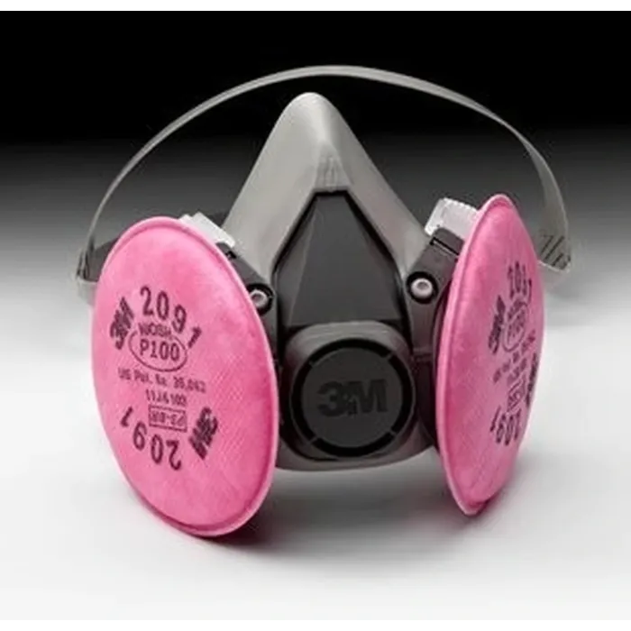 3M™ Particulate Filter 2091, P100 Cartridge Filter for Reusable Mask - Image 2