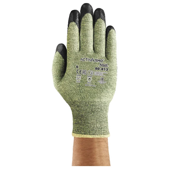 Ansell ActivArmr® Kevlar® Flame Resistant, Arc-Flash Protection (ATPV) = 9.4 cal