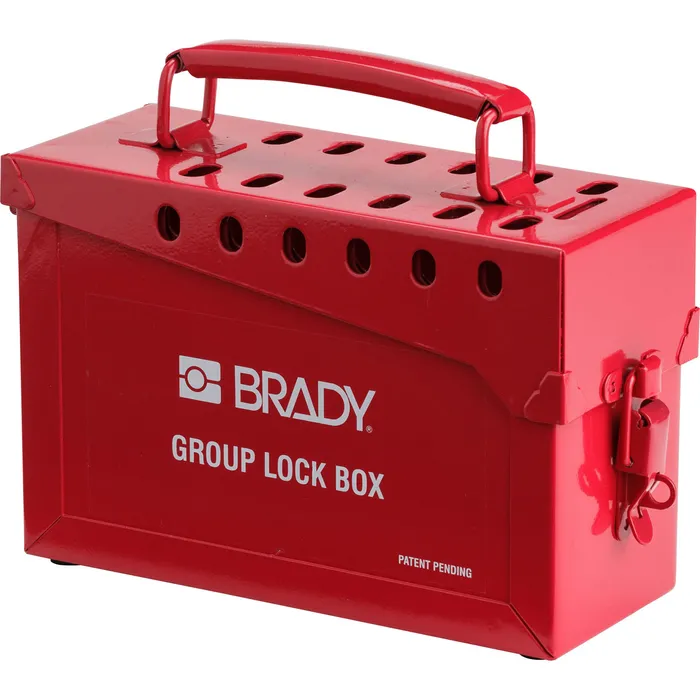 BRADY 65699 Portable Metal Group Lockout Box