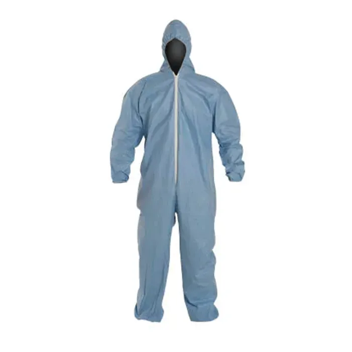 DuPont™ ProShield® 6 SFR, TM127S BU, Coverall w/ Std. Hood, Elastic Wrists, Elastic Ankles, Serged Seams
