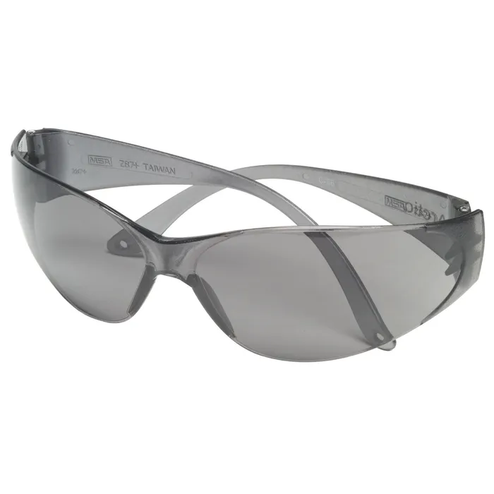 MSA Arctic Eyewear, Gray Lens, Anti-Scratch Coating - 697515